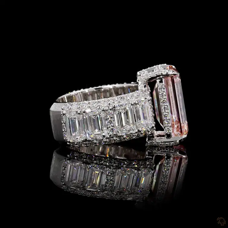 Verlobungsring 18 Karat Weißgold mit Diamant – NOOR 018