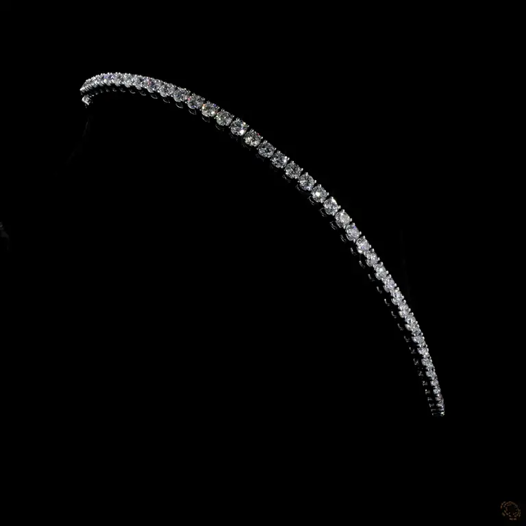 Diamant-Collier SAHARA 007 – 14 Karat Gold mit Diamanten | Diamond Necklace SAHARA 007 – 14K Gold with Diamonds