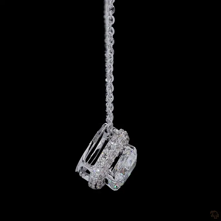 Diamant-Anhänger NILE 014 – 0,25 ct Diamant in 14 Karat Weißgold | Diamond Pendant NILE 014 – 0.25 ct Diamond in 14K White Gold