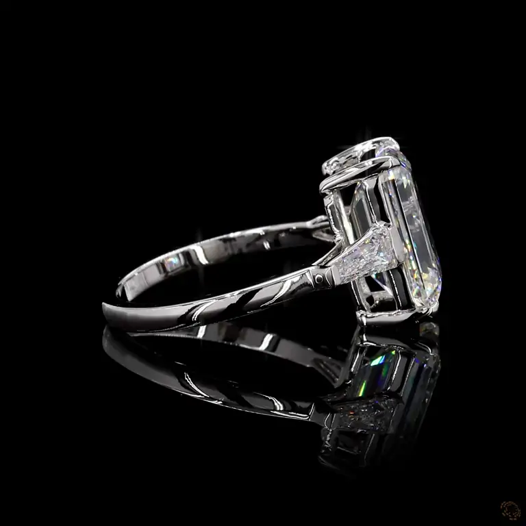 Verlobungsring 18 Karat Weißgold mit Diamant – NOOR 021