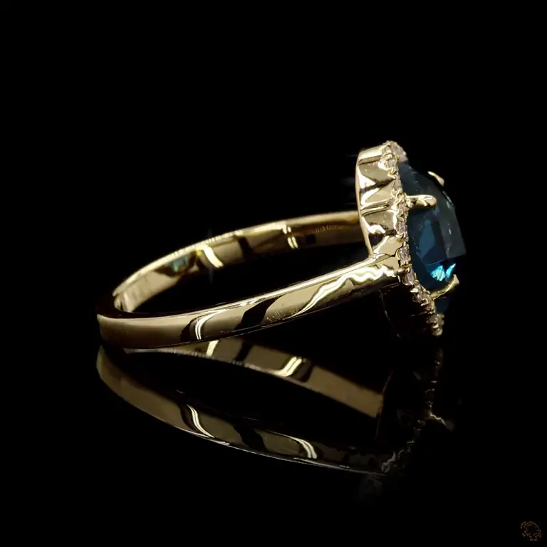 Diamantring 14 Karat Gelb- oder Weißgold mit Diamanten – LUXOR 044
